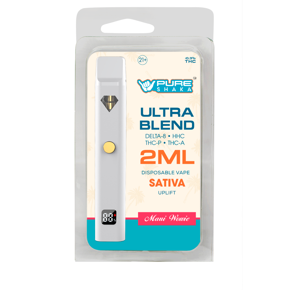 Disposable vape pen with sativa blend