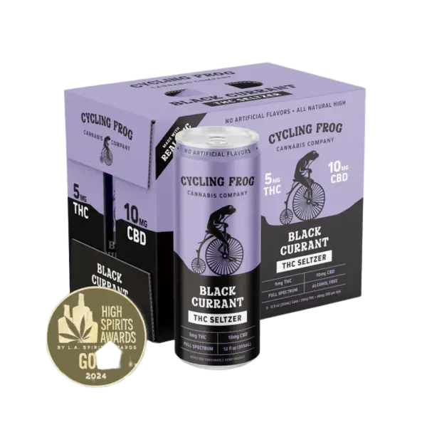 Cycling Frog 5mg THC & 10mg CBD / Black Currant