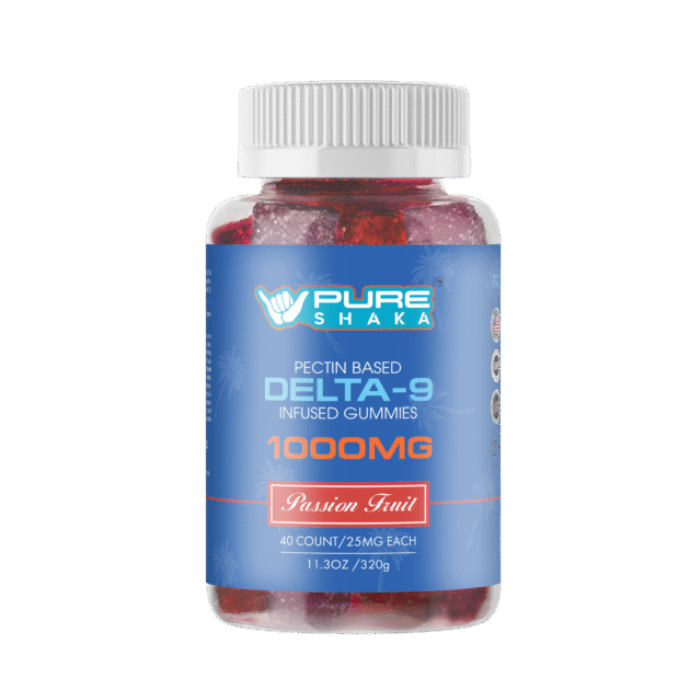 Delta-9 THC Gummies – 1000mg Total