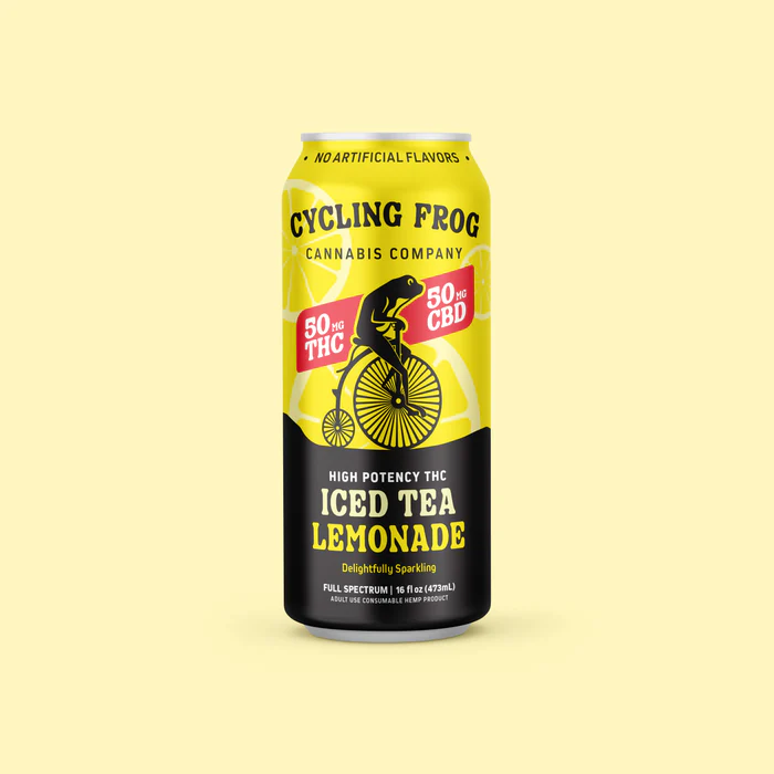 Cycling Frog 50mg THC & 50mg CBD/ Iced Tea Lemonade - Image 3