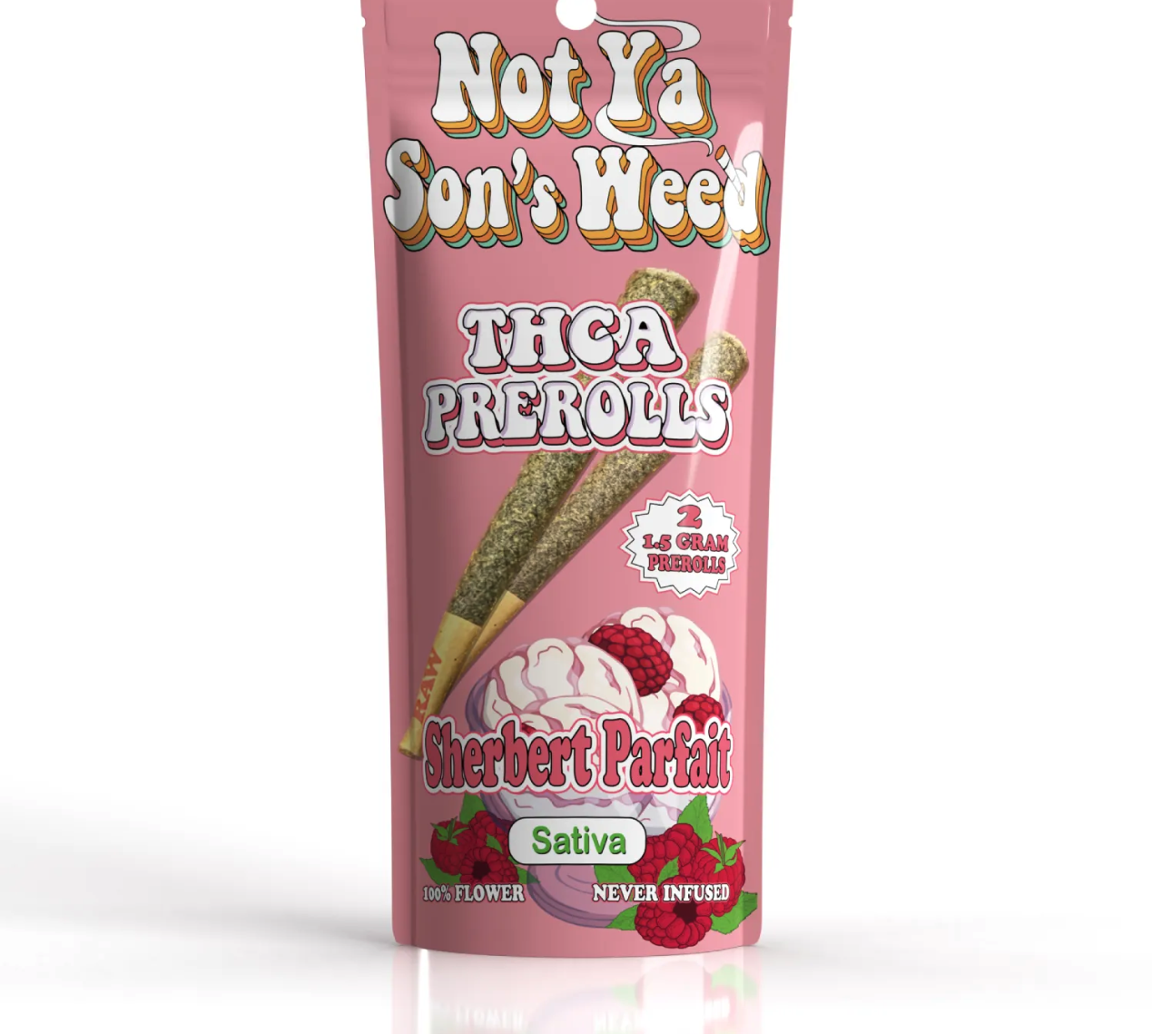 Not Ya Son’s Weed –  2×1.5g THCA Pre-Rolls - Image 2