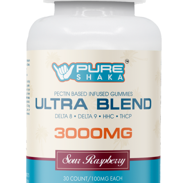 THC Blend Gummies - 3000mg Total